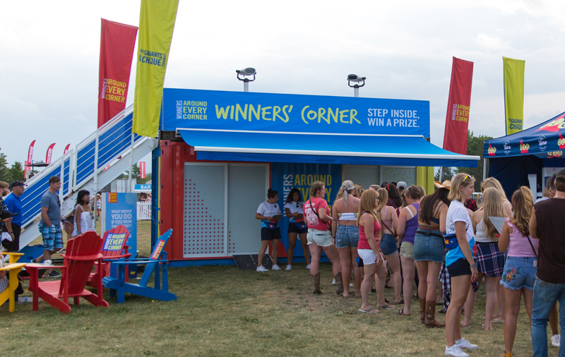 Winners Corner Activation